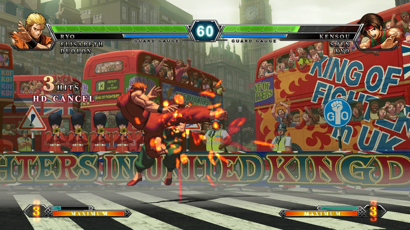 Illustration for article titled The First King of Fighters XIII Screen Shots Bust Out